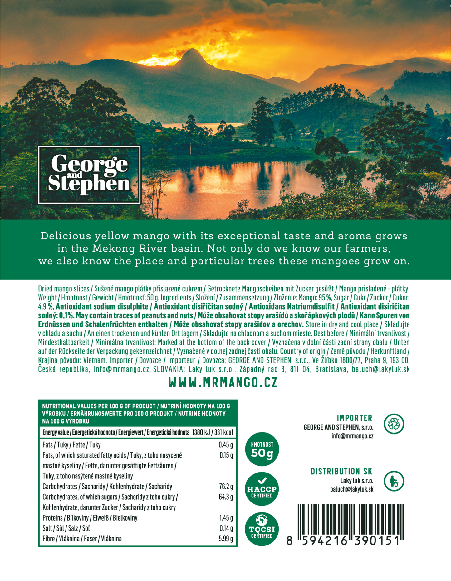 MR. MANGO | Sušené mango 40 g