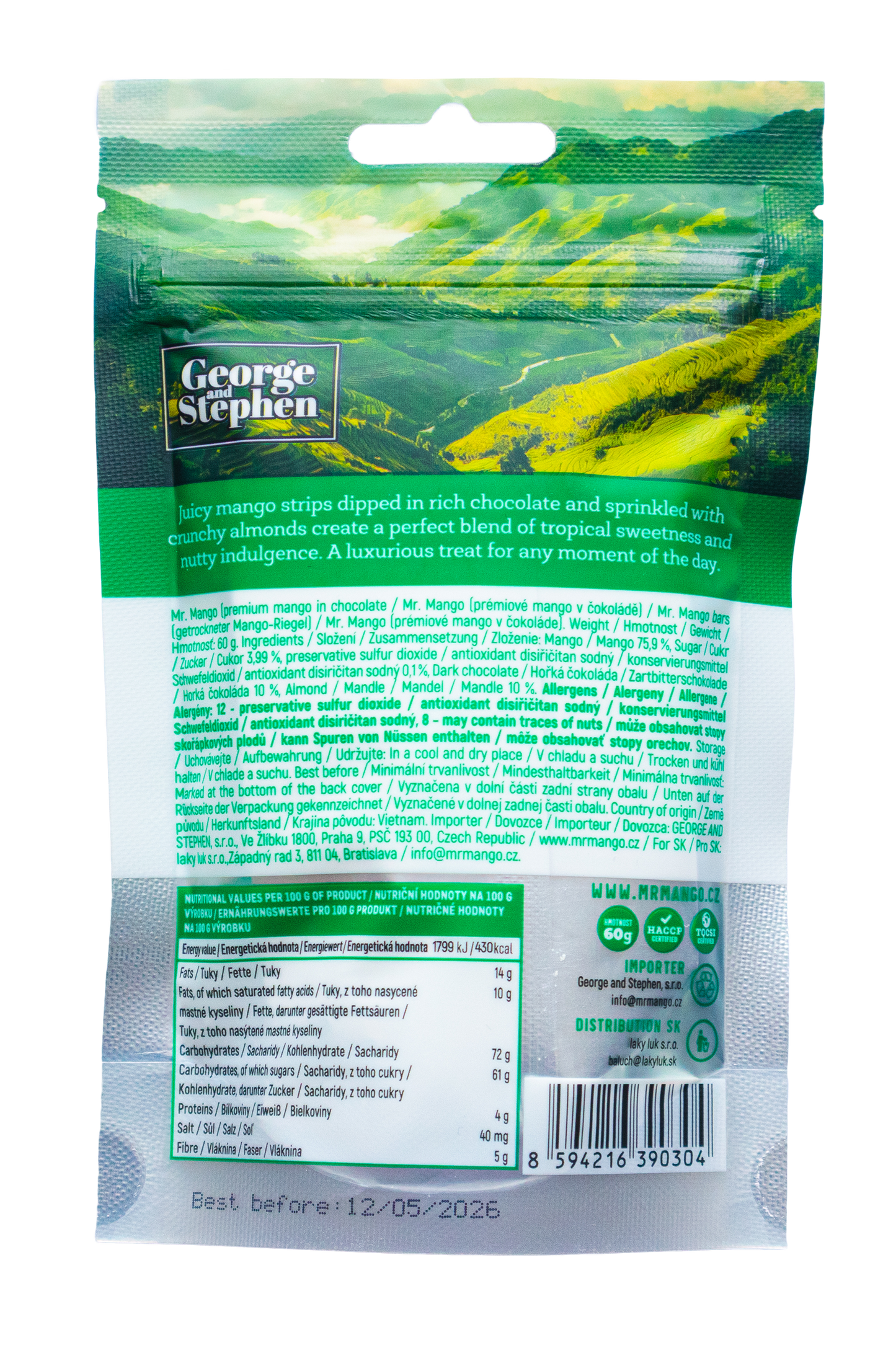 MR. MANGO CHOCOLATE | Mango in chocolate 60g