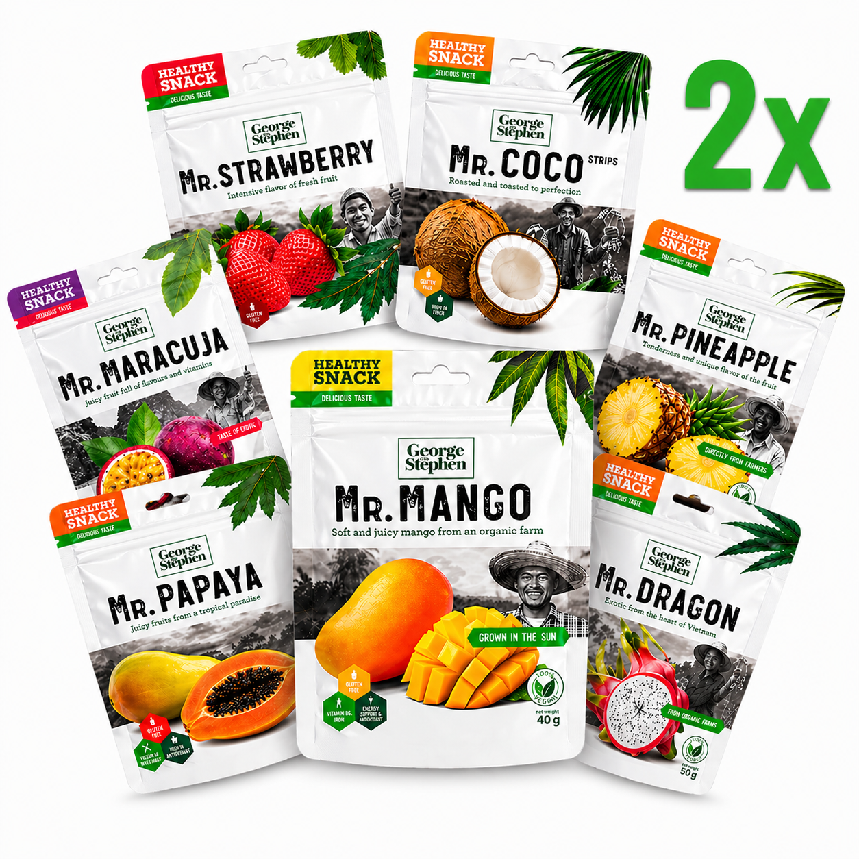 Základní sada sušeného ovoce 2x