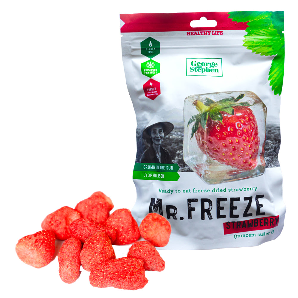 MR. FREEZE STRAWBERRY | Jahody sušené mrazem 50g