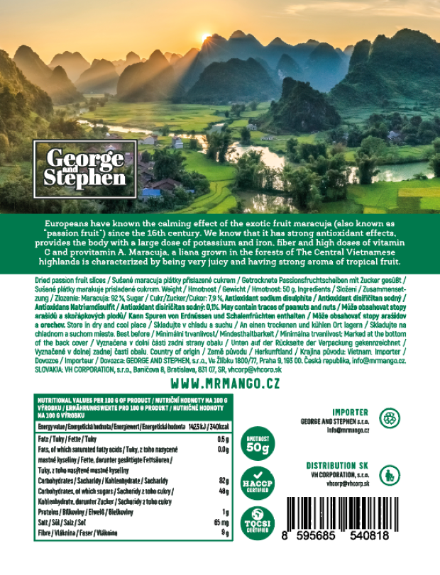 MR. PASSION FRUIT | Dried passion fruit 50 g