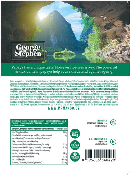 MR. PAPAYA | Sušená papaya 50 g