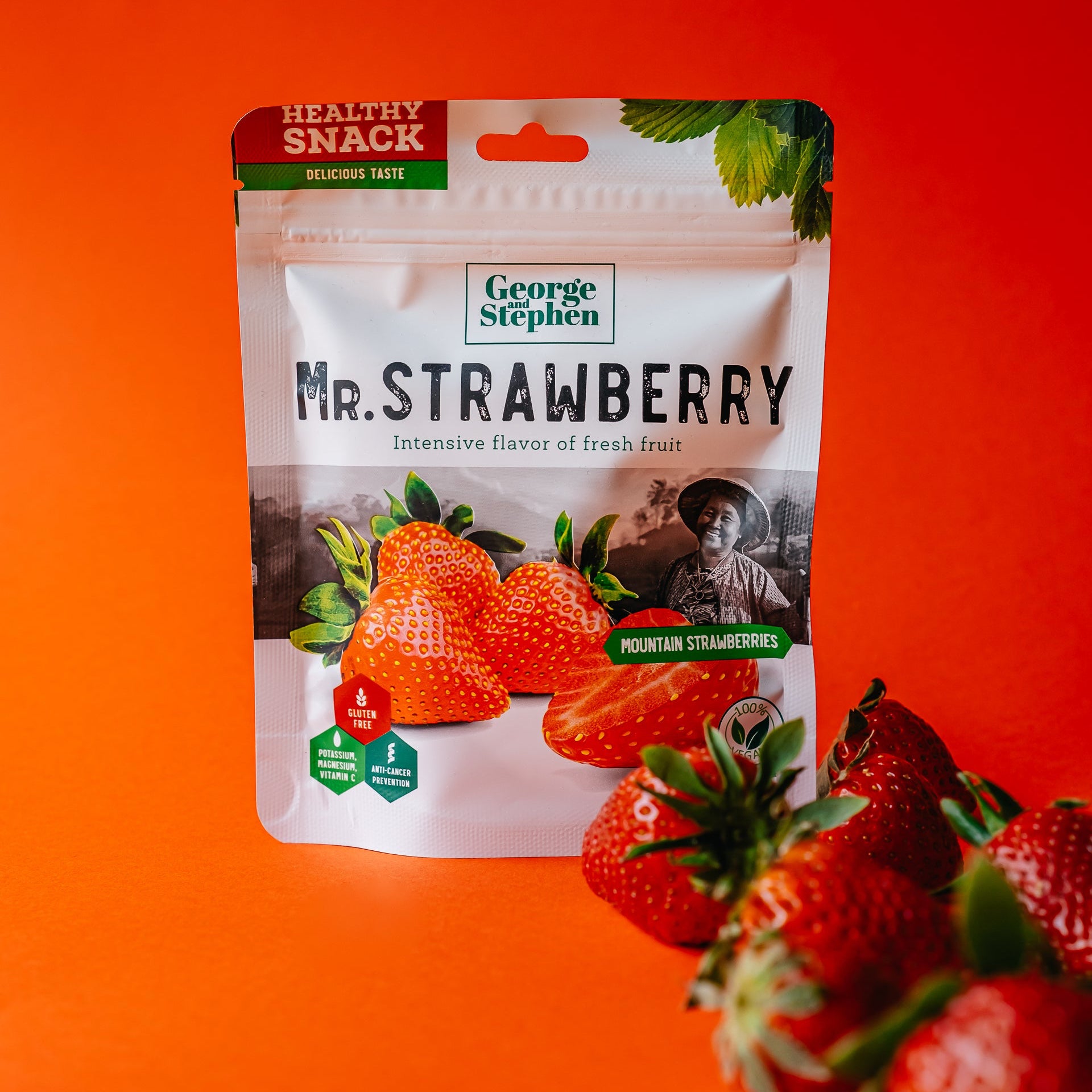 MR. STRAWBERRY | Sušené jahody 40 g