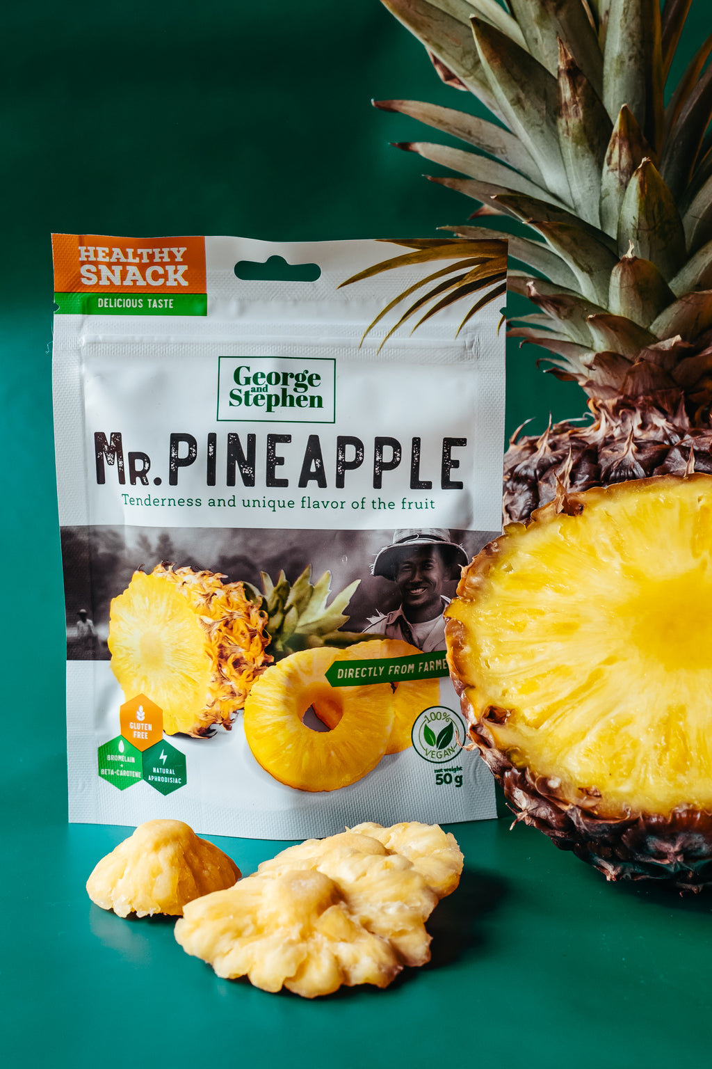 MR. PINEAPPLE | Sušený ananas 50 g