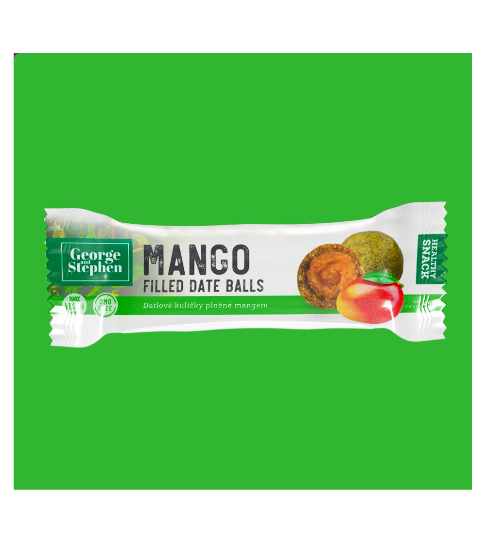 Date balls - mango