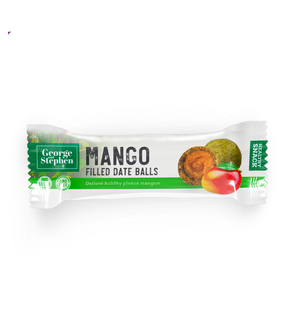 Date balls - mango