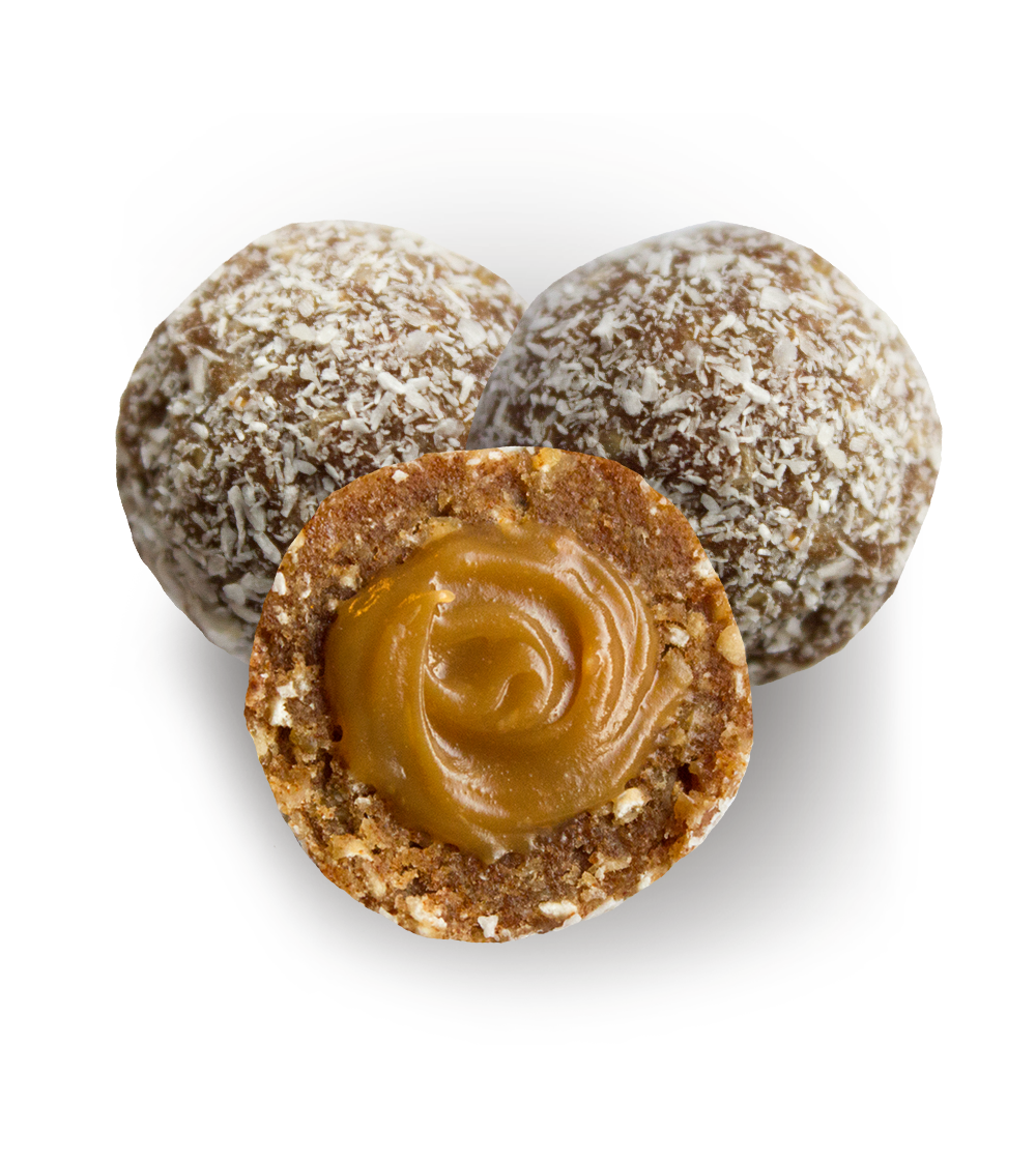 Datlové kuličky - slaný karamel